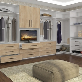 Правила распределения свободного пространства в гардеробной