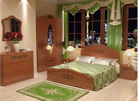 Спальня Лючія горіх світлий