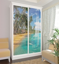 Шкаф-купе Белый Рим WT Фотопечать