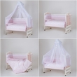 Набор постельного белья "Мамина Ласка Ажур" (Премиум) розовая точка