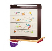 Комод пеленальный Аквариум