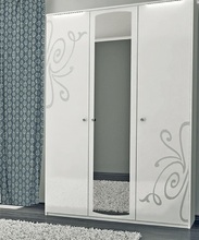 Шкаф Богема (белый глянец)