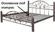 Кровать двухъярусная Диана на деревянных ножках