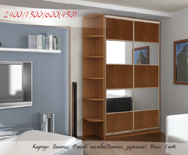 Шафа-купе Флеш комбі дзеркало 2