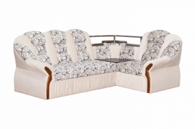 Угловой диван Вест с полкой